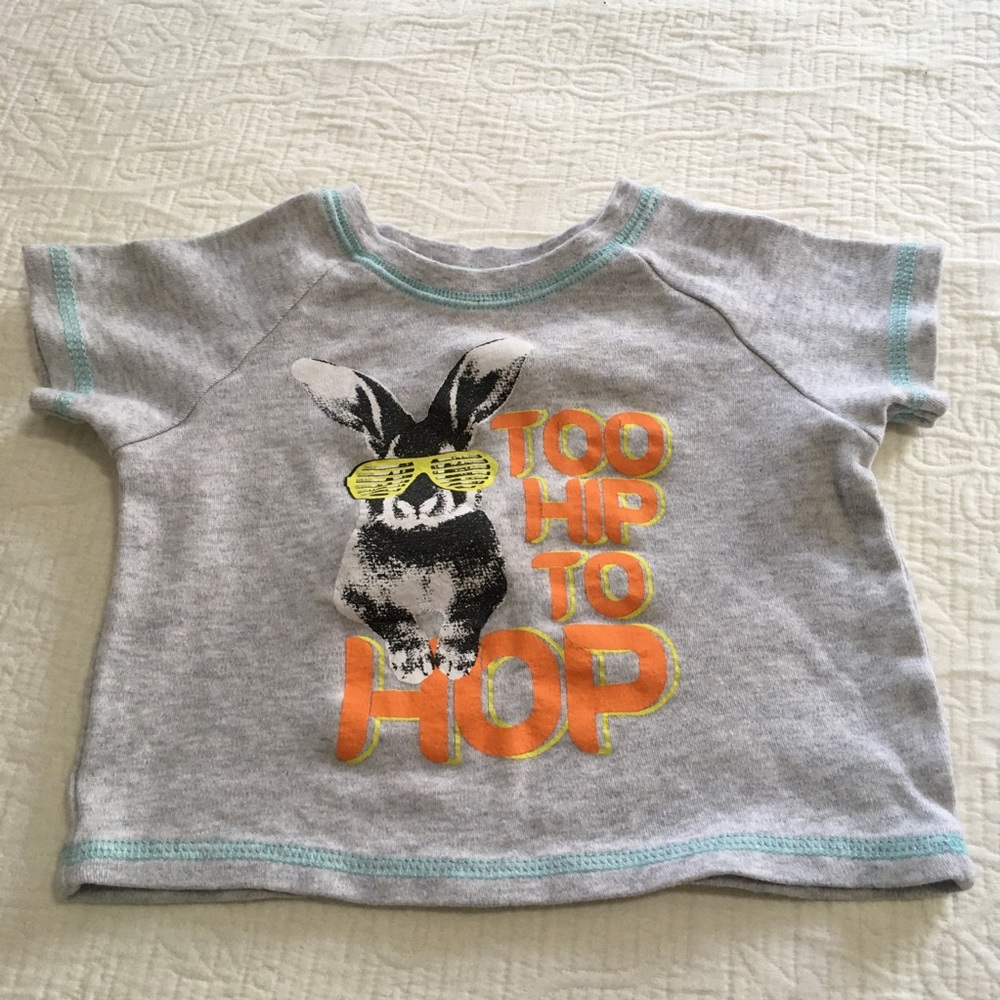 12m (6/$20) Bunny Top by Monkey Bars